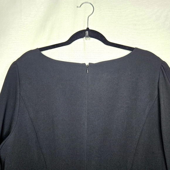 Talbots Black Dress. 16W - Picture 9 of 15